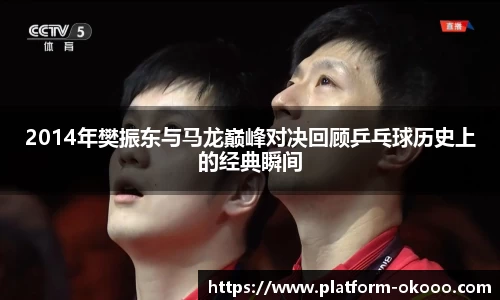 2014年樊振东与马龙巅峰对决回顾乒乓球历史上的经典瞬间